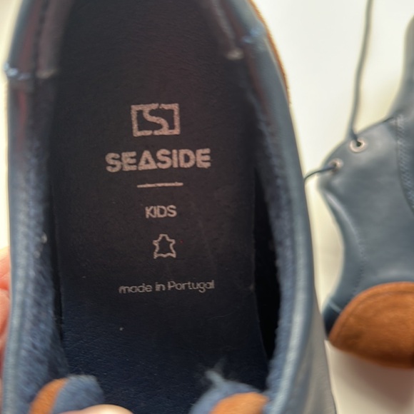 Brand new shoes for boys leather with laces seaside made in Portugal - Picture 5 of 7